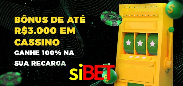 sibet melhor bônus de depósito